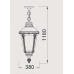 Уличный светильник подвесной 79755L Bl Oasis Light