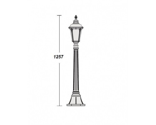 Наземный фонарь 79757S Gb Oasis Light Наземный фонарь 79757S Gb Oasis Light
