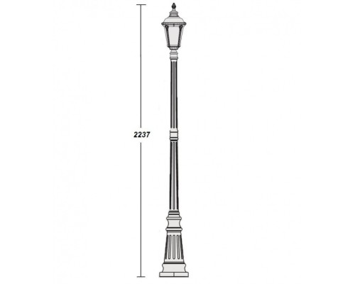 Наземный фонарь 79759S Gb Oasis Light Наземный фонарь 79759S Gb Oasis Light