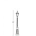 Наземный фонарь 79761S Bl Oasis Light