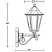 Настенный фонарь уличный PETERSBURG ECONOM 79801E Bl Oasis Light