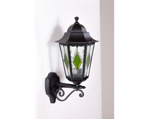 Настенный фонарь уличный PETERSBURG lead GLASS 79801lg Bl Oasis Light Настенный фонарь уличный PETERSBURG lead GLASS 79801lg Bl Oasis Light
