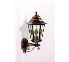 Настенный фонарь уличный PETERSBURG lead GLASS 79801lg Gb Oasis Light