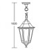Уличный светильник подвесной 79805M Bl Oasis Light