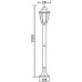 Наземный фонарь PETERSBURG ECONOM 79806E Bl Oasis Light