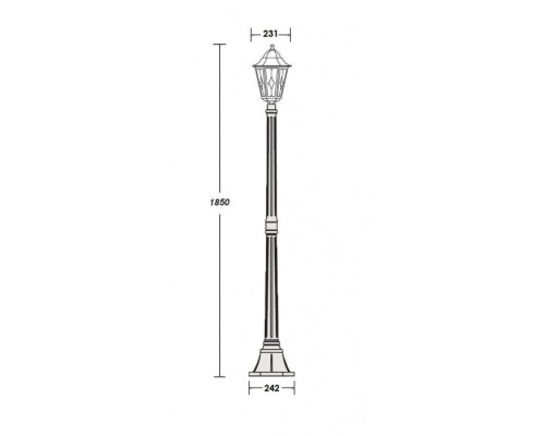 Наземный фонарь 79808 lg Gb Oasis Light Наземный фонарь 79808 lg Gb Oasis Light