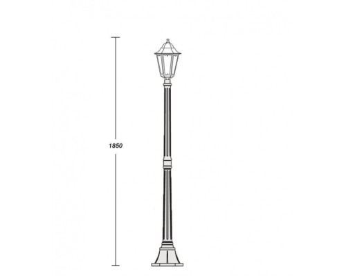 Наземный фонарь 79808M W Oasis Light Наземный фонарь 79808M W Oasis Light