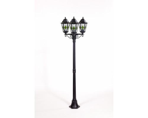 Наземный фонарь PETERSBURG lead GLASS 79808lgB Bl Oasis Light Наземный фонарь PETERSBURG lead GLASS 79808lgB Bl Oasis Light