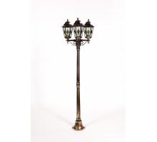 Наземный фонарь PETERSBURG lead GLASS 79808lgB Gb Oasis Light
