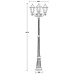 Наземный фонарь PETERSBURG ECONOM 79809EB Bl Oasis Light
