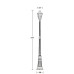 Наземный фонарь PETERSBURG lead GLASS 79809lg Bl Oasis Light