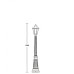 Наземный фонарь 79811M W Oasis Light