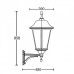 Настенный фонарь уличный 79825 Bl Oasis Light