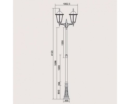 Наземный фонарь 79830 Bl Oasis Light Наземный фонарь 79830 Bl Oasis Light