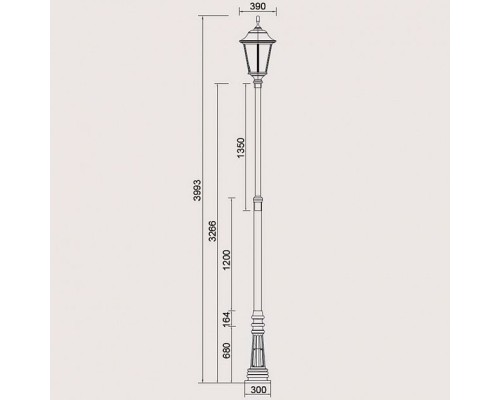 Наземный фонарь 79832 Bl Oasis Light Наземный фонарь 79832 Bl Oasis Light