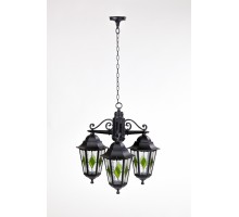 Уличный светильник подвесной PETERSBURG lead GLASS 79870lg/3 Bl Oasis Light