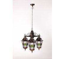 Уличный светильник подвесной PETERSBURG lead GLASS 79870lg/3 Gb Oasis Light