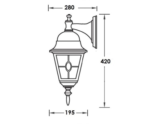 Настенный фонарь уличный QUADRO M lead GLASS 79902MlgY Bl Oasis Light Настенный фонарь уличный QUADRO M lead GLASS 79902MlgY Bl Oasis Light