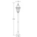 Наземный фонарь QUADRO M lead GLASS 79906MlgG Bl Oasis Light