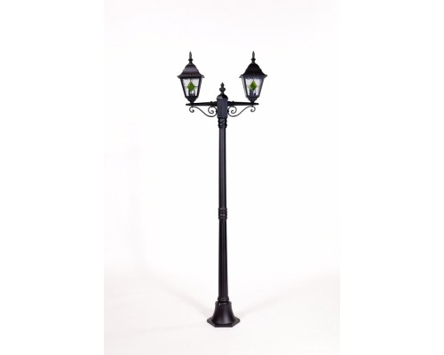Наземный фонарь QUADRO M lead GLASS 79908MAlgG Bl Oasis Light Наземный фонарь QUADRO M lead GLASS 79908MAlgG Bl Oasis Light