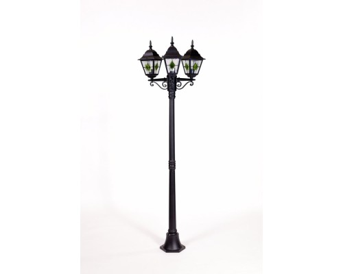 Наземный фонарь QUADRO M lead GLASS 79908MBlgG Bl Oasis Light Наземный фонарь QUADRO M lead GLASS 79908MBlgG Bl Oasis Light