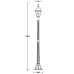 Наземный фонарь QUADRO M lead GLASS 79908MlgY Bl Oasis Light