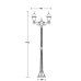Наземный фонарь QUADRO S 79908SA Gb Oasis Light