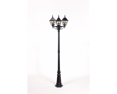 Наземный фонарь QUADRO M lead GLASS 79909MBlgY Bl Oasis Light Наземный фонарь QUADRO M lead GLASS 79909MBlgY Bl Oasis Light