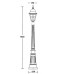 Наземный фонарь QUADRO M lead GLASS 79911MlgG Bl Oasis Light