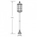Наземный фонарь 81206 Bl Oasis Light