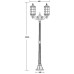 Наземный фонарь BARSELONA 81208A Gb Oasis Light