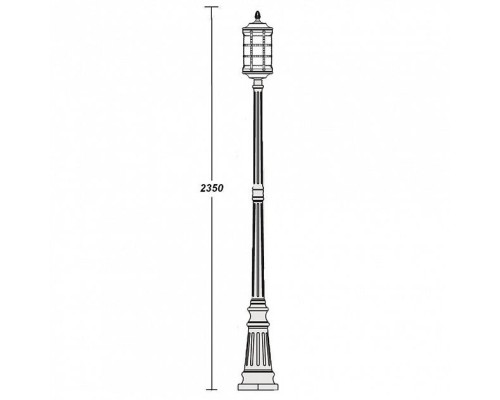 Наземный фонарь 81209 Gb Oasis Light Наземный фонарь 81209 Gb Oasis Light