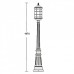 Наземный фонарь 81211 Bl Oasis Light