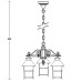 Уличный светильник подвесной  81470/3 Gb Oasis Light