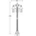 Наземный фонарь CAIOR 1 81508B Gb Oasis Light
