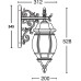 Настенный фонарь уличный AMERICA L 83402L/06 BL Oasis Light