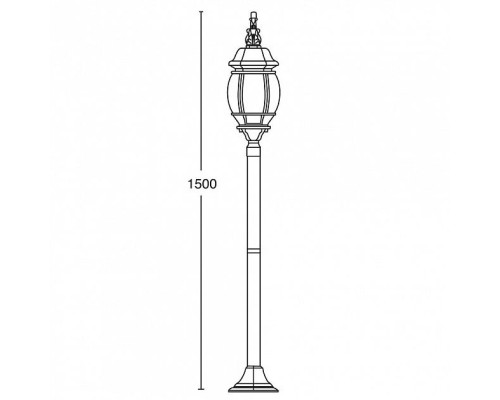 Наземный фонарь 83406L Gb Oasis Light Наземный фонарь 83406L Gb Oasis Light