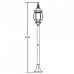 Наземный фонарь 83406S Bl Oasis Light