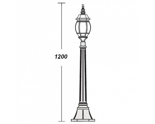Наземный фонарь 83407S Gb Oasis Light Наземный фонарь 83407S Gb Oasis Light