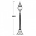 Наземный фонарь 83407S W Oasis Light