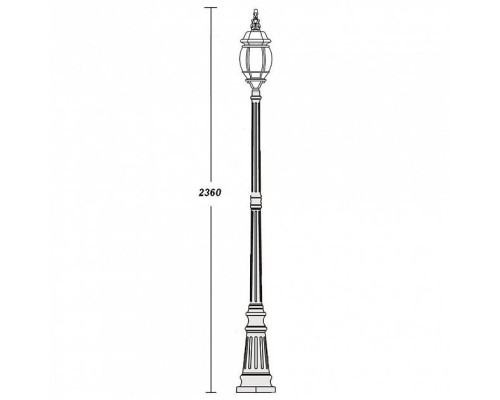 Наземный фонарь 83409L Gb Oasis Light Наземный фонарь 83409L Gb Oasis Light