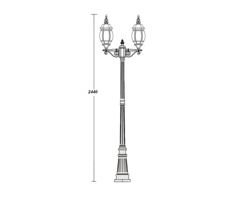 Наземный фонарь 83409LA Gb Oasis Light Наземный фонарь 83409LA Gb Oasis Light