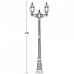 Наземный фонарь 83409SA Bl Oasis Light
