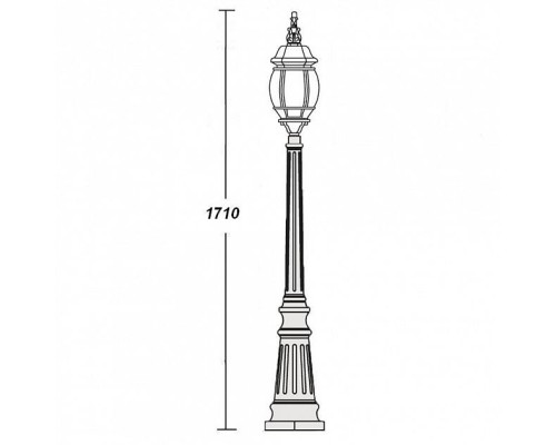 Наземный фонарь 83411L Gb Oasis Light Наземный фонарь 83411L Gb Oasis Light