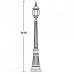 Наземный фонарь 83411S W Oasis Light