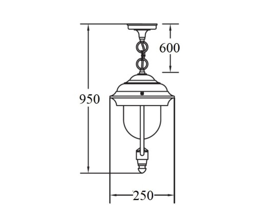 Уличный светильник подвесной MADRID 84305 Bl Oasis Light Уличный светильник подвесной MADRID 84305 Bl Oasis Light