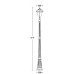 Наземный фонарь MADRID 84309 Bl Oasis Light