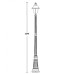 Наземный фонарь 84309c Bl Oasis Light