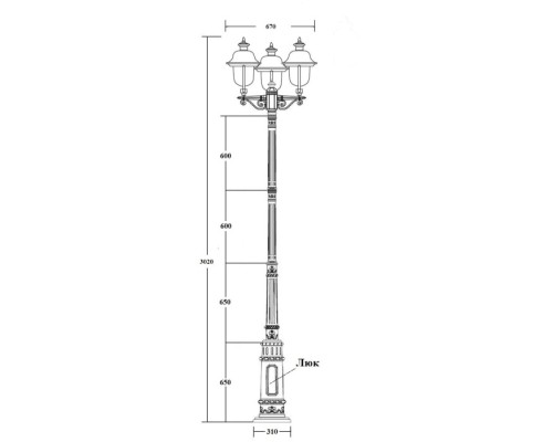 Наземный фонарь MADRID-COOPER 84310cB E7 02 Bl Oasis Light Наземный фонарь MADRID-COOPER 84310cB E7 02 Bl Oasis Light