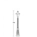 Наземный фонарь 84311c Bl Oasis Light
